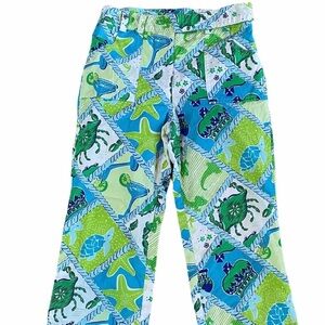 Girl’s Lilly Pulitzer Capri Wide Leg Pants Size 10